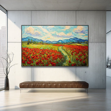 Peinture Coquelicots Moderne